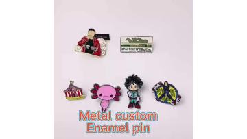 Factory made personalised pin badges 