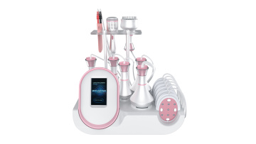 SD-121 9-in-1 80k RF Ultrasonic Cavitation Machine with EMS pads for Body Contouring