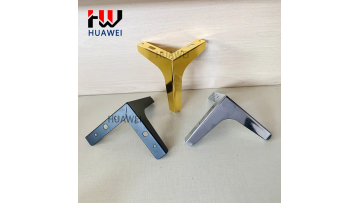 HUAWEI 10cm Furniture Hardware Accessories Metal Plating Polishing Sofa Legs Bed Foot Chair Feet Coffee Table Leg for Bedroom