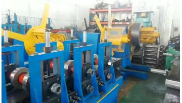 Automatic Racking Beam Roll Forming Machine .mp4