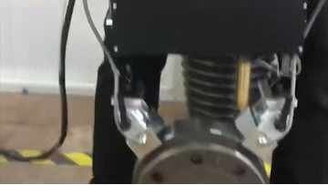 Handheld Flange Deep Dot Peen Marking Machine 150x80mm G03