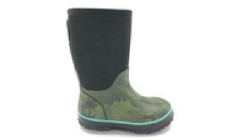 Kids rain boots waterproof with neoprene liner1
