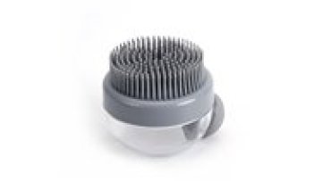 New arrival Multifunction Pet Bathing Brush Shampoo Dispenser Pet Bath Scrubber Brush Massage Silicone Pet Bath Brushes1