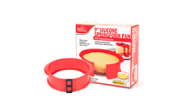LD-Y019C Silicone Spring FORM With Base Form Round Silicone Cake Mold Silicone Frame1