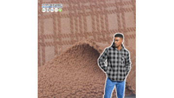 Stock 350GSM Plaid Coat Fabric 100%Polyester No Bonding Polar Sherpa Fleece Print Knitted Fabric for Winter Garment1