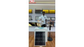solar fan with pv solar panels