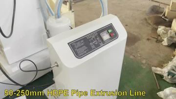 50-250mm HDPE pipe extrusion line 