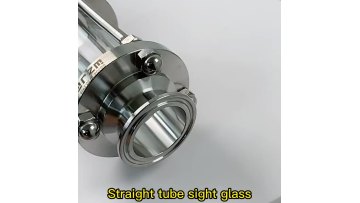 Stainless Steel Straight Type Sight Glass For Tank1