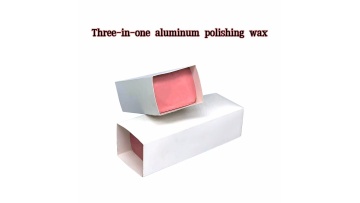 Aluminum polishing wax