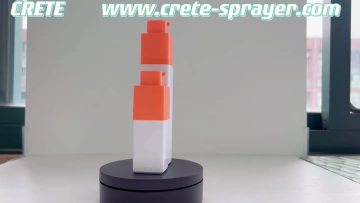 square twist airless bottle 5040