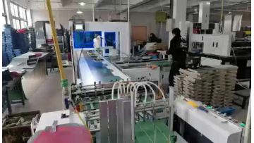 GS650 GS850 GS1050 Automatic Double Feeder Gluing 