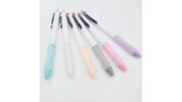 Wholesale Cute Kawaii School & Office Supplies Plastic Stationery with Blue & Red Ink 0.5mm Writing Width1