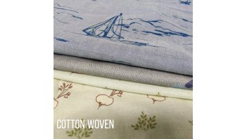 Stain resistant high end quality custom printed cotton woven bamboo fabric for clothes1