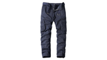 Custom Logo Solid Straight Cargo Pants Fitness Sports Men's Trousers High Quality Multi-pocket Cargo Pants1