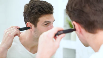 3 In 1 Professional Painless Battery-Operated Beard Eyebrow Nose Ear Hair Trimmer For Men1