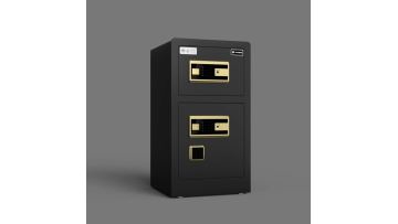Black color safe home security safe box fingerprint lock safe box1