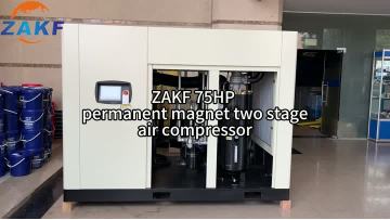75HP Permanent Magnet Two-Stage Air Compressor