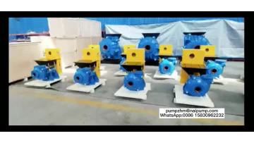 AH slurry pump