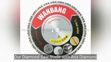 Laser Welded Arix Diamond Tools Diamond Saw Blades Concrete Cutting Bladeswith Even Distribution Diamonds1