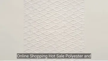 Online Shopping Hot Sale Polyester and Spandex Jacquard Solid Fabric for Garments1