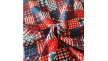 Best Price 3x8 Double Drushed Custom design Printed Rib Knit Fabric For Dress1