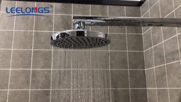 High Pressure 6 Inch Chromed Adjustable Swivel Joint Ball Bathroom Fixed Shower head1