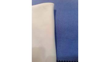 CVC spandex Knitted heavy rib dyed fabric