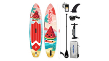 SKATINGER China Factory Wholesale: Women's Stitch + PVC+EVA Inflatable Standup Paddle Board for Water Sports1