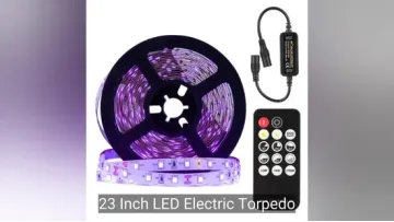 UV LED Strip Lights with Remote for 385-400nm Use1