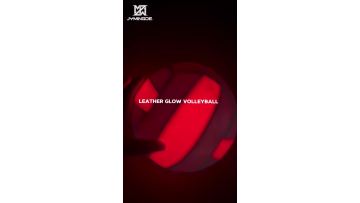 Fabric glow in the dark volleyball