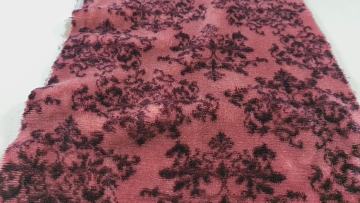 100 Polyester Retro Luxury Flower Pattern Warp Knitted Print Flannel Fleece Fabric for Coat Blanket Sofa Set1