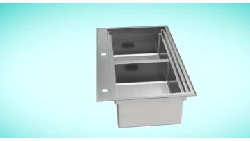 Single sink for hand wash basin