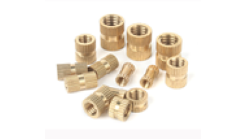Brass Knurled Nut Through Hole Inlaid Injection Knurled Copper Nuts1