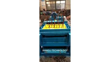 Steel bar granulator，Scrap metal recycling