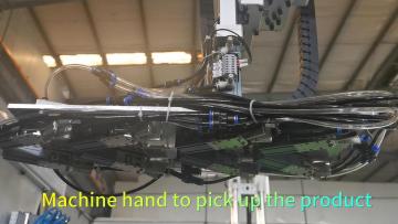 Machine hand for our liqiuid silicone injection machine