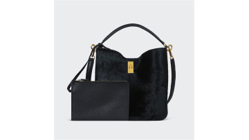 Retro Lazy Matte Horsehair Bucket Bag