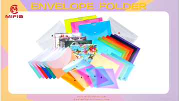 production video for plastic envelope folder 