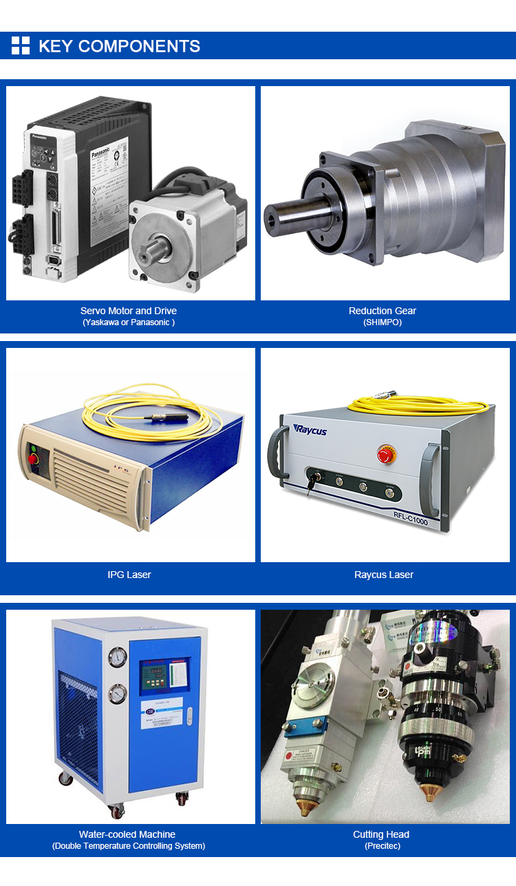 High configuration whole cover  3000w metal cnc fiber laser cutting machine