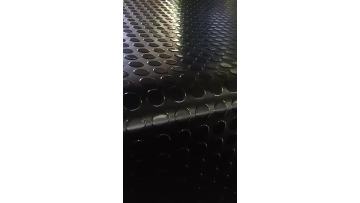 Round buckle rubber sheet