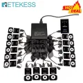 RETEKESS T130 Tour Guide System Wireless Transmitter +15 Receiver For Factory Government Logistics Training Church Translation