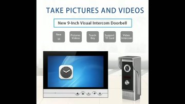Home Security Gate Control Intelligent Waterproof Camera Door Talk Video Intercom System1