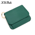 Genuine Leather Women Wallet Fashion Cute Women's Wallet Small Zipper Coin Wallet Female Short Leather Women Purse Card Wallet