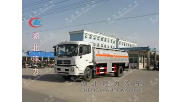 Factory Direct Dongfeng 4X2 15cbm Tanker Grade Fuel Hauler Truck1