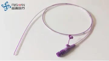 Buy Medical Polyurethane (PU) /Silicone/PVC Stomach Feeding Nasogastric Gastric Jejunal Catheter Tube with Stylet/Guidewire Enfit Type Ngt Size 5fr-20fr CE ISO1