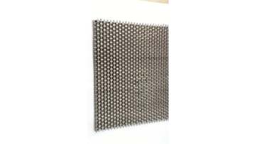 Decorative Linq woven metal mesh for wall cladding1