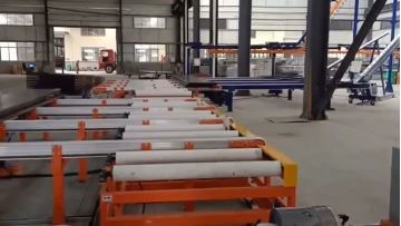 Aluminum Automated Material Conveyor Line