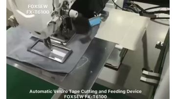 Automatic Velcro Tape Cutting and Feeding Machine FX-T6100