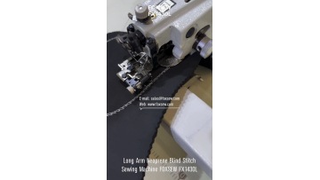 Long Arm Neoprene Blind Stitch Sewing Machine FOXSEW FX1430L