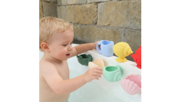 silicone bath toy-video