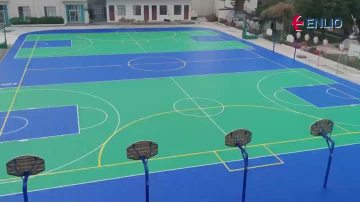 elasticity sports court 